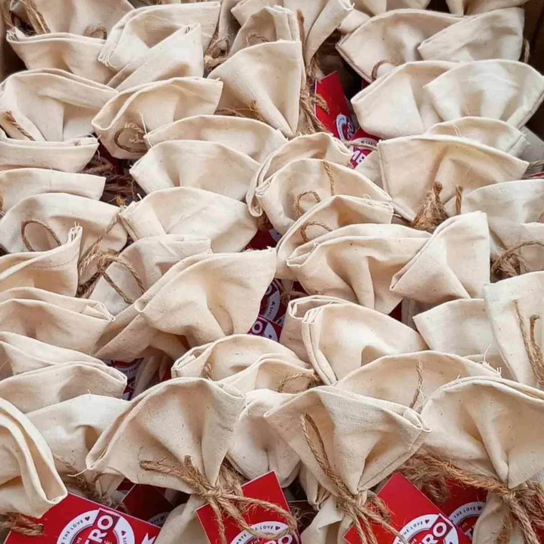 Seed Balls in Jute Bag